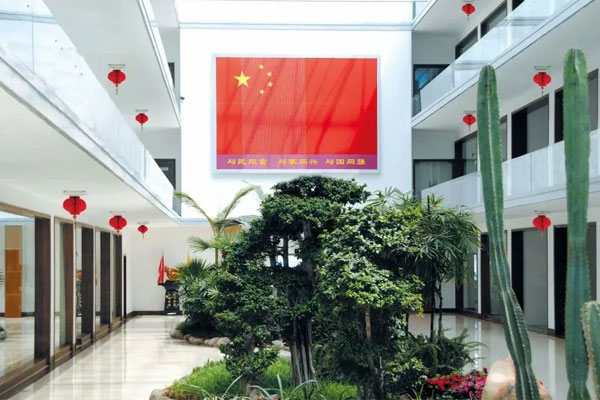 振东总部办公区大厅