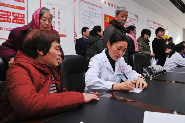振东集团为员工父母免费体检