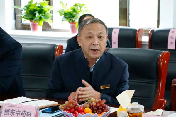 振东道地药材公司副总经理乔和平