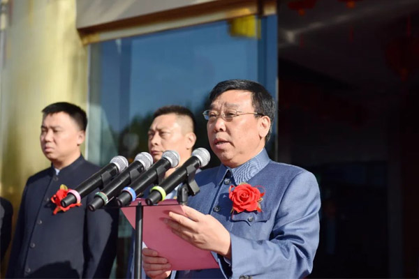 振东集团董事长李安平讲话