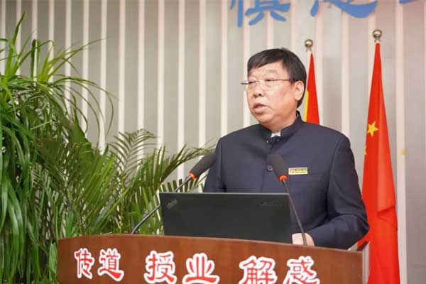 振东集团董事长李安平致辞