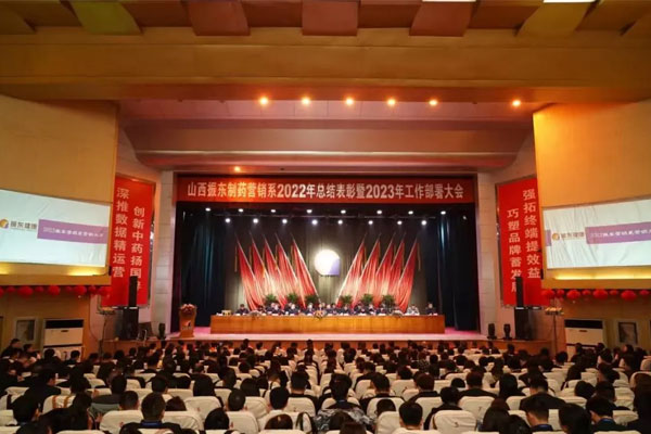 振东2023年营销系表彰大会现场