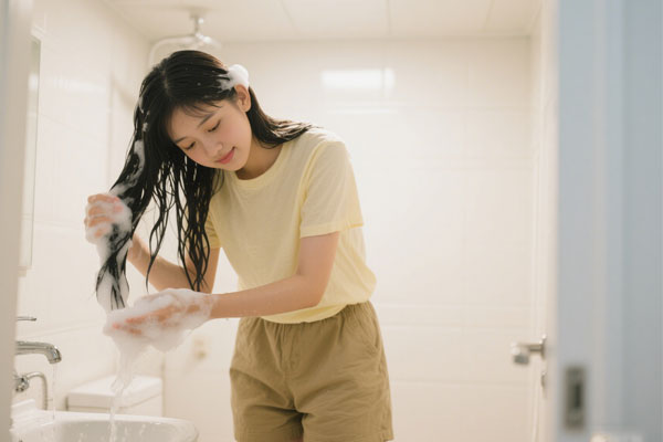 洗头,洗头频率